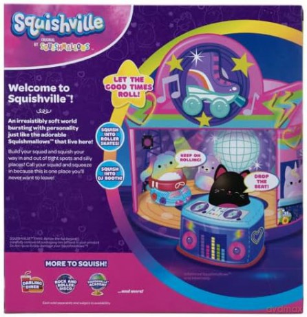 SQUISHMALLOWS - Medium Soft Playset (Rock and Roller Disco)