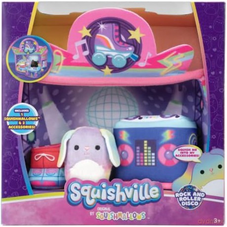 SQUISHMALLOWS - Medium Soft Playset (Rock and Roller Disco)