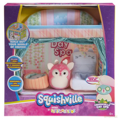 SQUISHMALLOWS - Medium Soft Playset (Squishville Retro Diner)