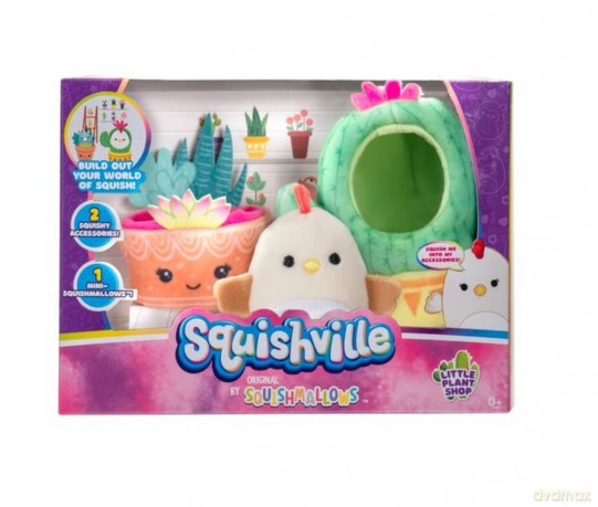 SQUISHMALLOWS - Mini Plush (Squishville Accessory Set) (Cactus)