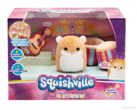 SQUISHMALLOWS - Mini Plush (Squishville Accessory Set) (Concert)