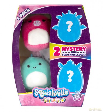 SQUISHMALLOWS - Mini Plush (Squishville Mini Squishmallow 4 Pack)(Fantasy Squad)