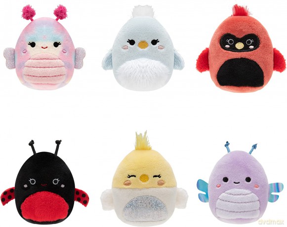 SQUISHMALLOWS - Plush (Squishville 6 Pack )(In the Clouds Squad)
