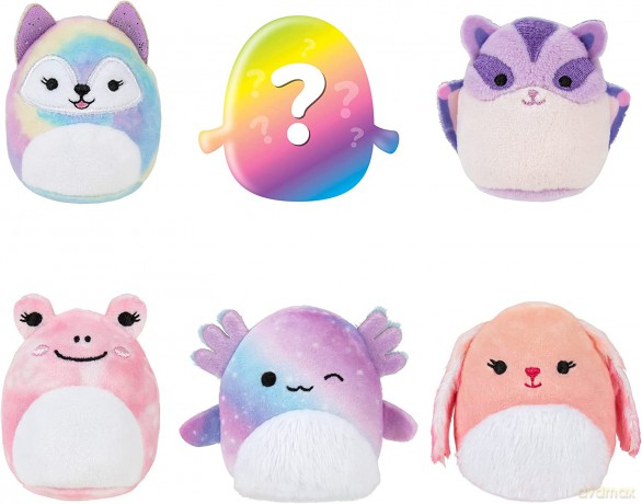 SQUISHMALLOWS - Plush (Squishville 6 Pack )(Wild Ones Squad)