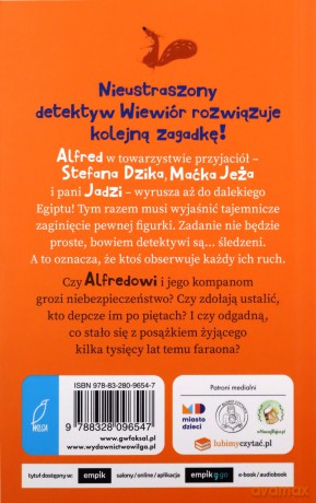Alfred Wiewiór i posążek faraona (Tom 2) - Agnieszka Stelmaszyk [KSIĄŻKA]