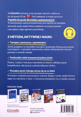 Angielski nie gryzie! Dla średnio zaawansowanych - Zuzanna Pytlińska, Katarzyna Zimnoch [KSIĄŻKA]