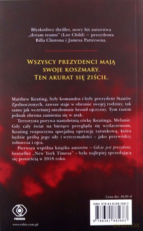 Córka prezydenta - Bill Clinton, James Patterson [KSIĄŻKA]