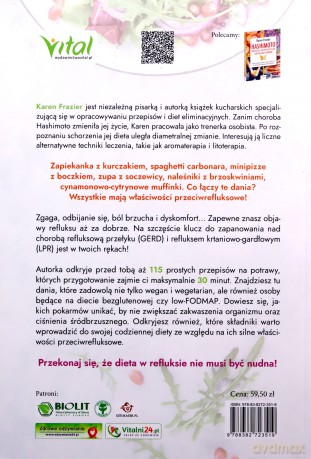 Dieta w refluksie. Książka kucharska - Karen Frazier [KSIĄŻKA]