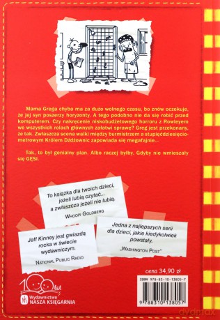 Dziennik cwaniaczka (Tom 11) Ryzyk-fizyk - Jeff Kinney [KSIĄŻKA]