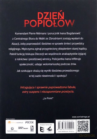 Dzień popiołów - Jean-Christophe Grangé [KSIĄŻKA]