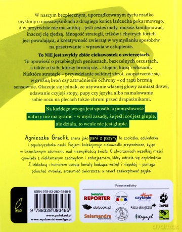 Dziki poradnik przetrwania. Megaporcja wiedzy o zwierzętach - Agnieszka Graclik [KSIĄŻKA]