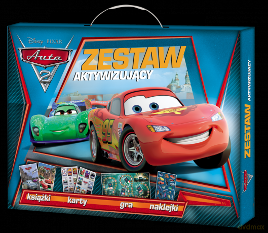 Auta 2 + kredki (Cars 2) (Disney) zestaw aktywizujący [KSIĄŻKA]