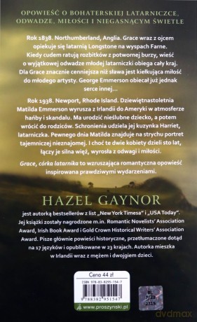 Grace, córka latarnika - Hazel Gaynor [KSIĄŻKA]