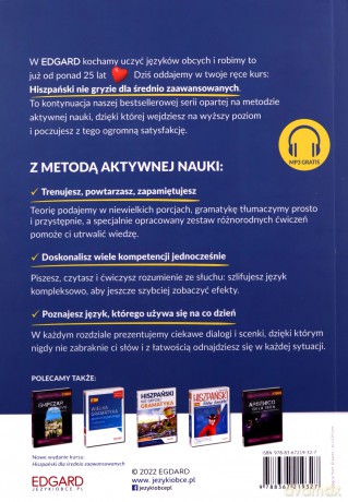 Hiszpański nie gryzie! Dla średnio zaawansowanych - Agnieszka Kowalewska [KSIĄŻKA]
