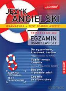 JĘZYK ANGIELSKI. GRAMATYKA. Repetytorium. Egzamin ósmoklasisty. COMBO - Maria Szukalska, Roman Kuliniak [KSIĄŻKA]