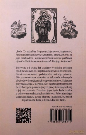 Kajetan z Thieny. Święty Opatrzności Bożej. Modlitewnik - Kajetan (red.) Rajski [KSIĄŻKA]