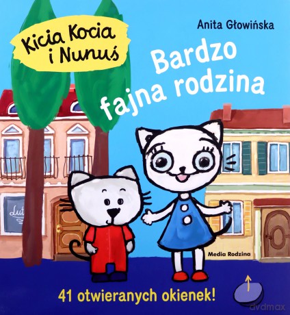 Kicia Kocia i Nunuś. Bardzo fajna rodzina - Anita Głowińska, Anita Głowińska [KSIĄŻKA]