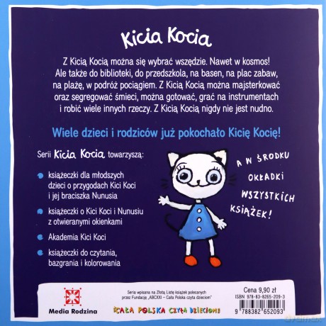 Kicia Kocia nie może zasnąć - Anita Głowińska [KSIĄŻKA]