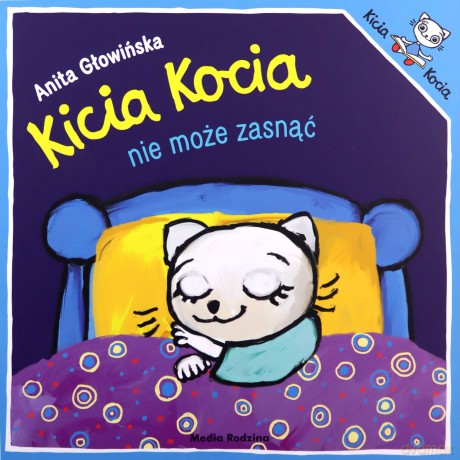 Kicia Kocia nie może zasnąć - Anita Głowińska [KSIĄŻKA]