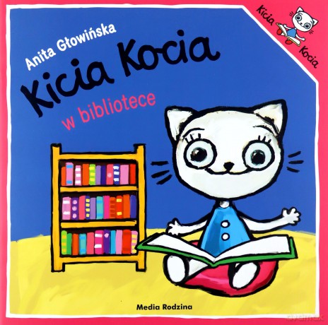 Kicia Kocia w bibliotece - Anita Głowińska [KSIĄŻKA]