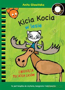 Kicia Kocia w lesie. Kolorowanka - Anita Głowińska [KSIĄŻKA]