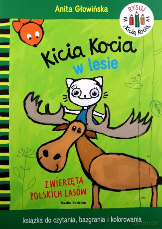 Kicia Kocia w lesie. Kolorowanka - Anita Głowińska [KSIĄŻKA]