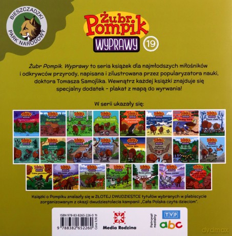 Kryjówka rysia. Żubr Pompik. Wyprawy - Tomasz Samojlik [KSIĄŻKA]