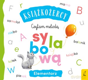 Książkożercy. Czytanie metodą sylabową. Elementarz - Joanna Gos, Monika Sobkowiak [KSIĄŻKA]