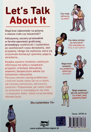 Let's Talk About It. Relacje, płeć oraz seks - czyli wszystko, o czym chcesz pogadać, a nie wiesz jak [KOMIKS]