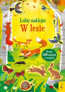 Lubię naklejać. W lesie - Caroline Young [KSIĄŻKA]