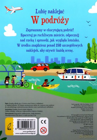Lubię naklejać. W podróży - Hannah Watson [KSIĄŻKA]