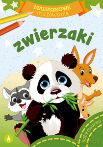 Maluszkowe malowanie. Zwierzaki - Skrzat Wydawnictwo [KSIĄŻKA]
