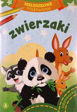 Maluszkowe malowanie. Zwierzaki - Skrzat Wydawnictwo [KSIĄŻKA]
