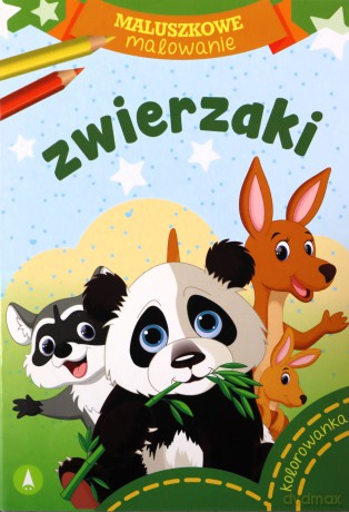 Maluszkowe malowanie. Zwierzaki - Skrzat Wydawnictwo [KSIĄŻKA]