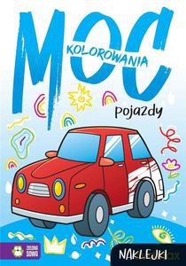 Moc kolorowania. Pojazdy [KSIĄŻKA]