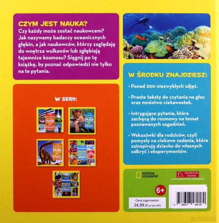 National Geographic Kids. Nauka. Duża książka dla małych dzieci - Weidner Zoehfeld Kathleen [KSIĄŻKA]