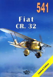 Nr 541 Fiat CR. 32 "Freccia" - Janusz Ledwoch [KSIĄŻKA]