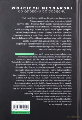 Od oddechu do oddechu. Najpiękniejsze wiersze i piosenki - Wojciech Młynarski [KSIĄŻKA]