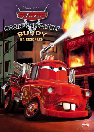 Auta - bujdy na resorach. (Cars) (Disney) [KSIĄŻKA]