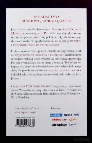 Ojciec Pio. Spotkania z duchową córką z Pietrelciny - DeNunzio Mandato Graziella [KSIĄŻKA]