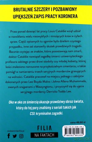 Oko w oko ze śmiercią - Louis Cataldie, dr [KSIĄŻKA]