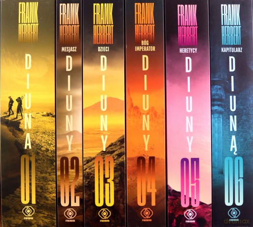 Kroniki Diuny 6 Tomów - Frank Herbert [6xKSIĄŻKA]