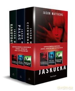 Pakiet: Kandydat Kremla / Pałac zdrady / Czerwona jaskółka - Jason Matthews [KSIĄŻKA]