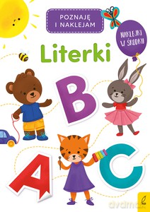 Poznaję i naklejam. Literki [KSIĄŻKA]