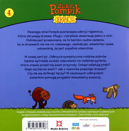 Sekrety drzewa. Żubr Pompik. Odkrycia - Tomasz Samojlik [KSIĄŻKA]