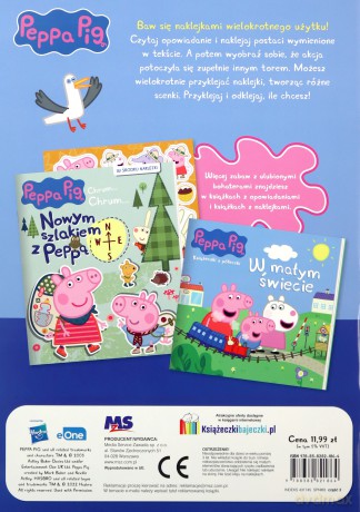 Świnka Peppa. Nad wodą. Przyklejam Odklejam [KSIĄŻKA]