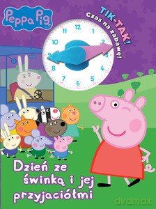 Tik-tak! Czas na zabawę! Dzień ze świnką i jej przyjaciółmi [KSIĄŻKA]