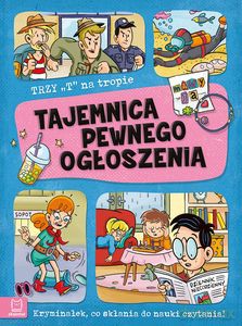 Trzy T na tropie. Tajemnica pewnego ogłoszenia - Agata Giełczyńska-Jonik [KSIĄŻKA]