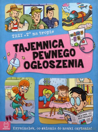 Trzy T na tropie. Tajemnica pewnego ogłoszenia - Agata Giełczyńska-Jonik [KSIĄŻKA]