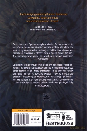 Wśród Gwiazd - Brandon Sanderson [KSIĄŻKA]